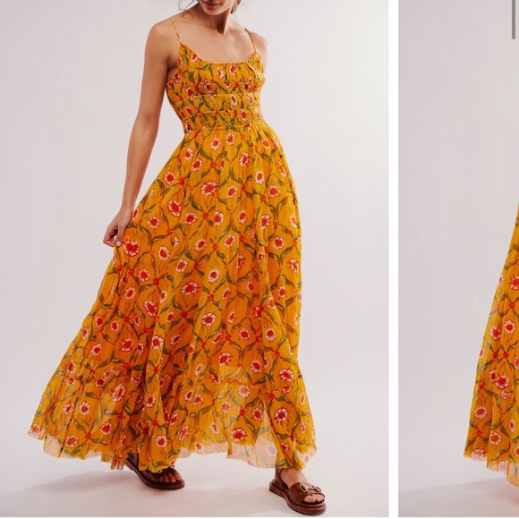 Free People One Ciella Printed Maxi Dress - Picture 1 of 5
